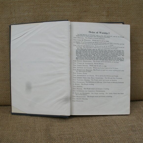 Vintage Methodist Hymnal Hardcover 1939 - Picture 9 of 16